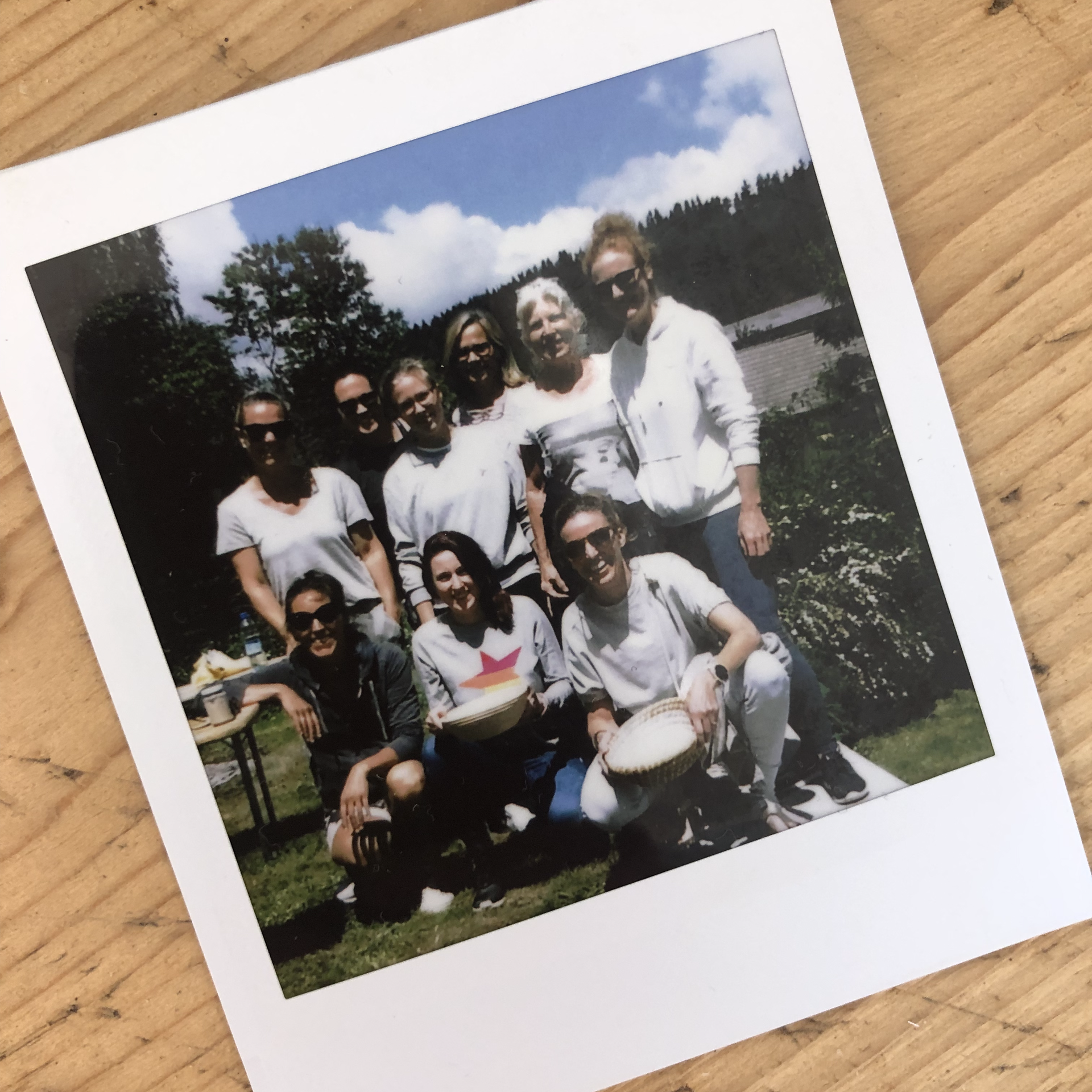 Gruppenfoto Yogatage im Waldviertel